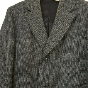 FATHER'S DAY is EVERY DAY!!Men's 100% Wool Coat Gray Lined sz S-M